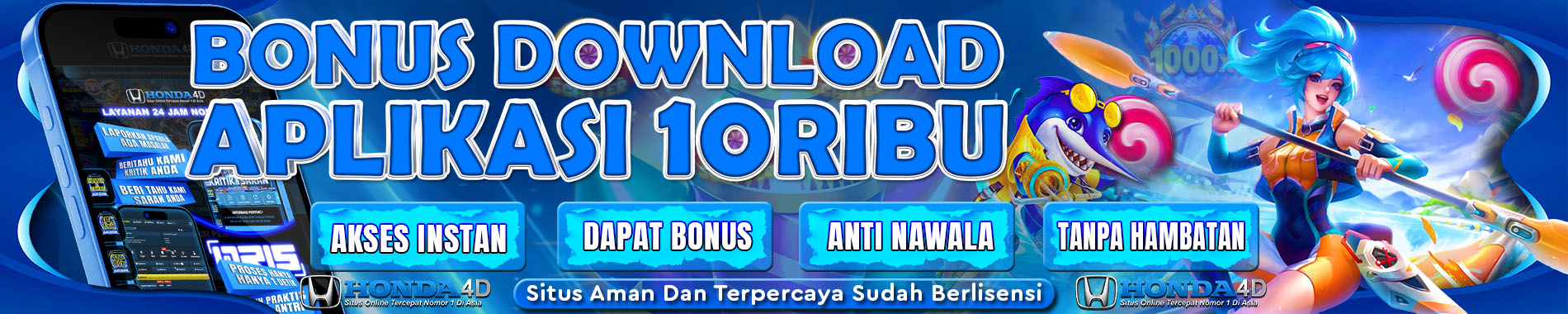 honda4d freebet donwload apk